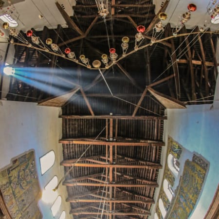 Nativity Church ceiling, by Joe Hani 2021