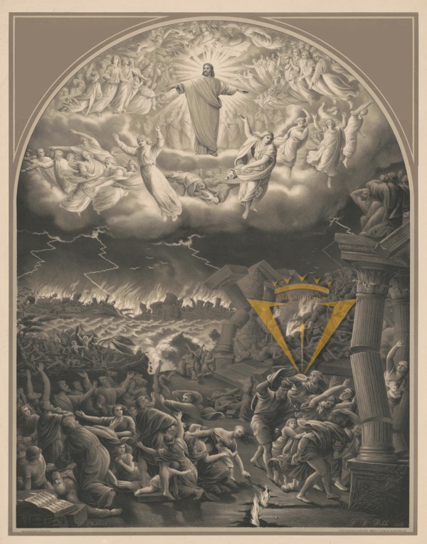Day of Judgement by F. W. Wehle, 1888