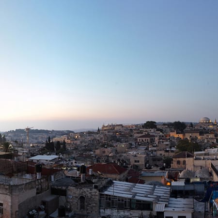 Panoramic of Jerusalem, Daytime, from within the Old City, by Joe Hani 2019