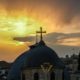 Sunset over Holy Sepulcher Church in Jerusalem by Joe Hani 2018