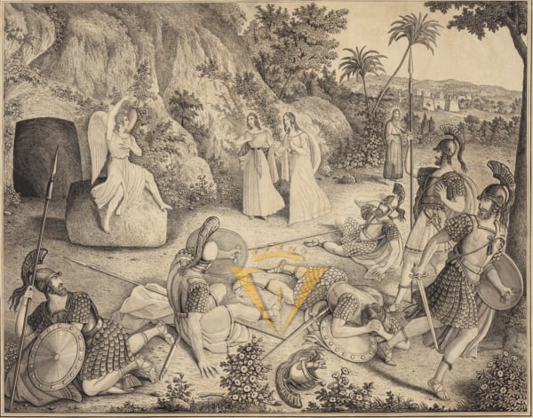Resurrection Day by unknown artist, 1835