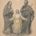 Print of The Holy Family, by unknown artist, 1898